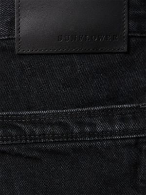 Jeans a zampa di cotone Sunflower nero
