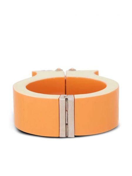 Bracelet à imprimé Balmain orange