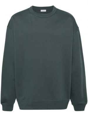 Sweatshirt aus baumwoll mit rundem ausschnitt Dries Van Noten grau