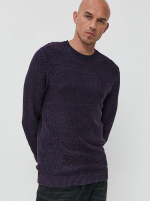 Sweter Produkt By Jack & Jones, fioletowy