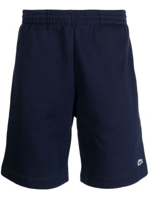 Shorts de sport brodeés Lacoste bleu