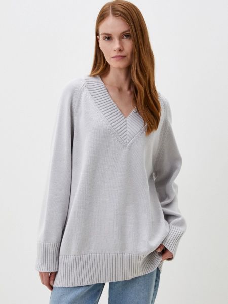 Пуловер Woollywoo серый