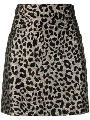 Leopardí mini sukně s potiskem Genny