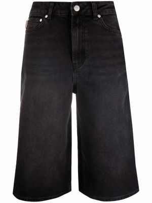 Pantalones culotte Ganni negro