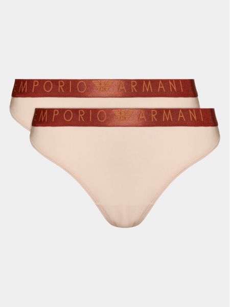 Бикини Emporio Armani Underwear бежово