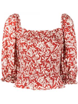 Bombažna bluza s črtami z vezenjem Polo Ralph Lauren