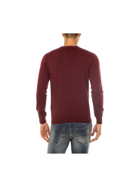 Sweter Armani Jeans czerwony