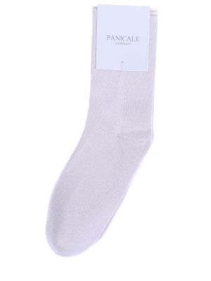 Шерстяные носки из вискозы Panicale серые