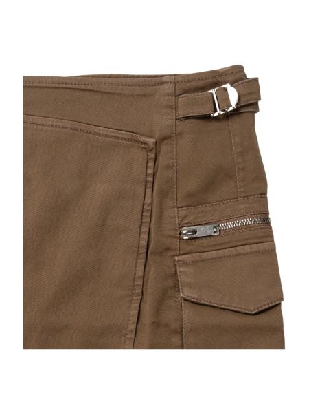 Pantalones cortos cargo Gestuz marrón