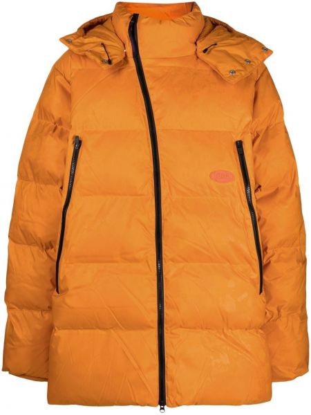 Палто с качулка Puma оранжево
