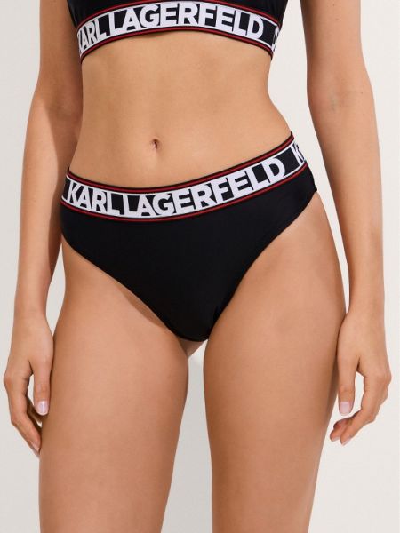 Купальник Karl Lagerfeld черный
