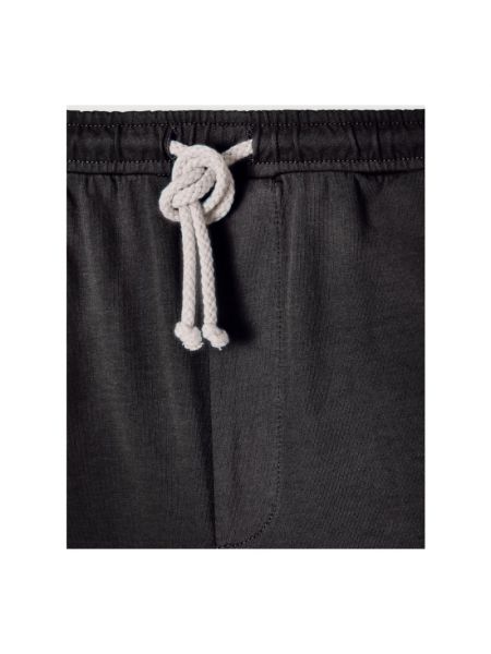 Pantalones cortos de algodón American Vintage negro