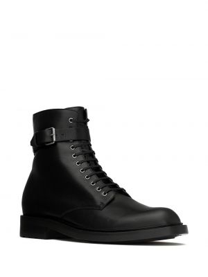 Auliniai batai su sagtimis Saint Laurent juoda