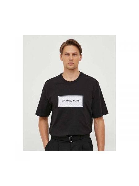 Černé tričko s krátkými rukávy Michael Michael Kors