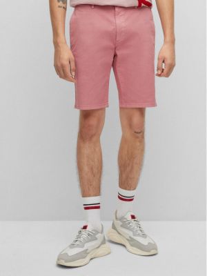 Pantaloni slim fit Hugo roz