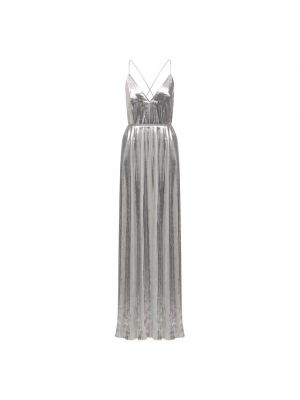 Платье Valentino серебряное