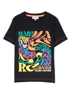 T-shirt för tjejer Marc Jacobs Kids blå