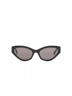 Okulary przeciwsłoneczne bez obcasa Balenciaga czarne
