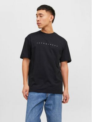 T-shirt large à motif étoile Jack&jones noir