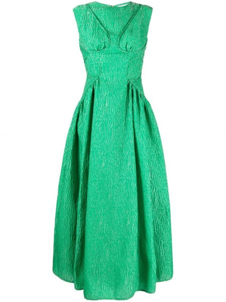 Midi šaty Rachel Gilbert zelená