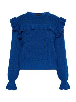 Megztinis Faina mėlyna