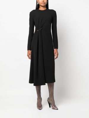 Robe mi-longue Prada noir