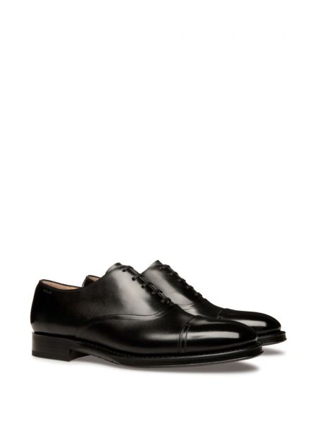 Iš natūralios odos oksfordo batai Bally juoda