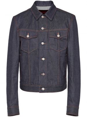 Bavlnená džínsová bunda na gombíky Ferragamo