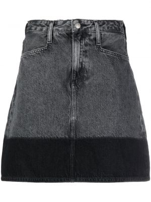 Denimnederdel Calvin Klein Jeans sort