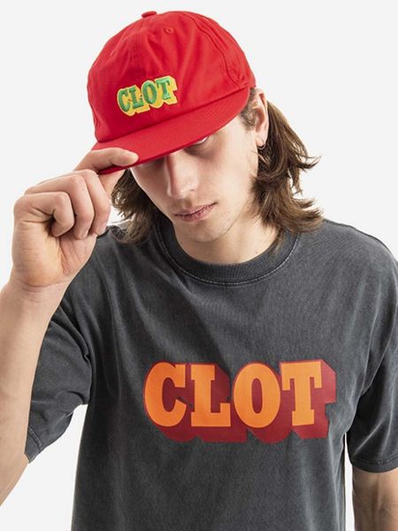 Βαμβακερό καπέλο Clot κόκκινο
