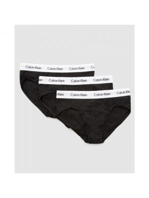 Bragas slip de cintura baja Calvin Klein negro