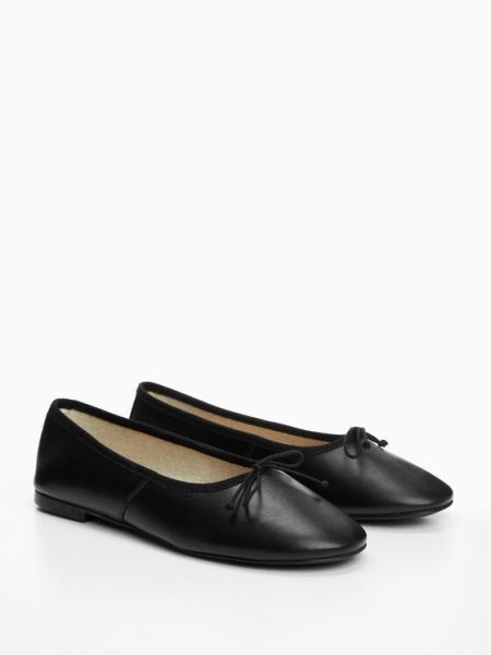 Balerina cipők Mango fekete