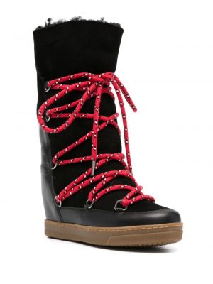 Krajkové šněrovací sněžné boty Isabel Marant