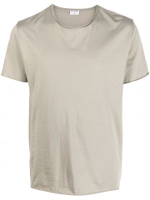 Bavlnené tričko Filippa K sivá