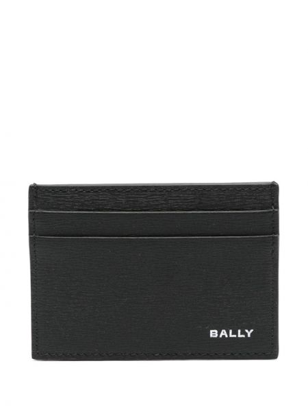Usnjena denarnica Bally črna