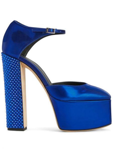 Plateau pumps Giuseppe Zanotti blau