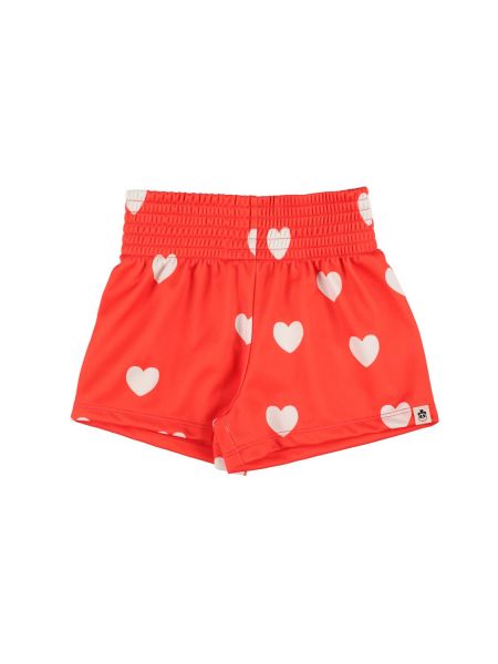 Shorts for jenter Mini Rodini rød