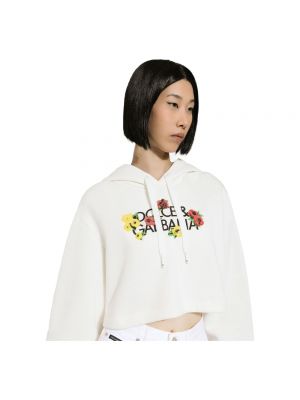Sudadera con capucha Dolce & Gabbana blanco