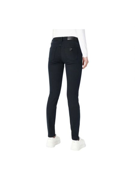 Jeansy skinny relaxed fit Armani Exchange czarne