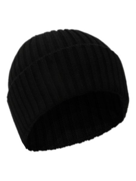 Шерстяная шапка Valentino черная