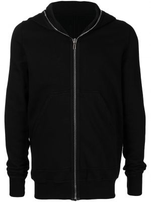 Zip hettegenser Rick Owens svart