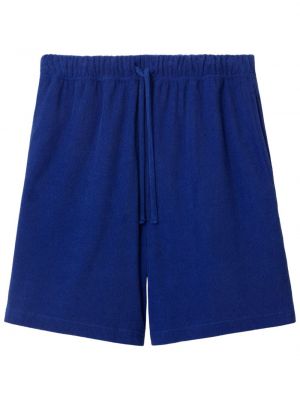 Kratke hlače s printom Burberry plava