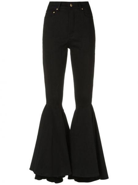 Pantalon classique large Amapô noir