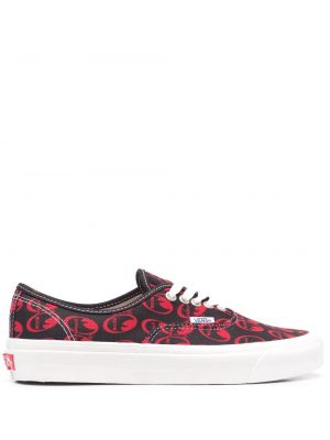 Trykt sneakers Vans svart