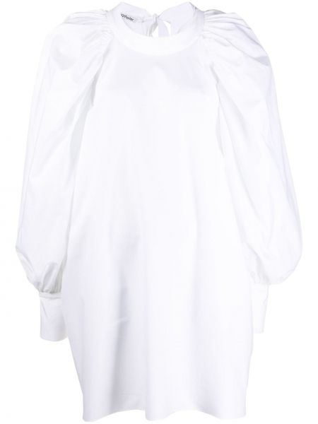 Vestido de tubo ajustado con lazo Parlor blanco
