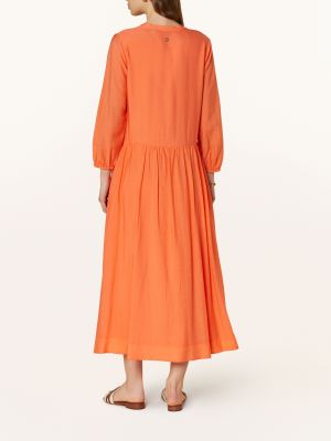 Sukienka długa Joop! pomarańczowa