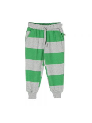 Zielone spodnie sportowe Mini Rodini