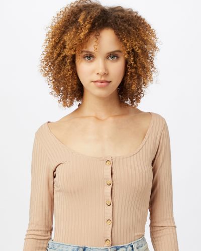 Marškinėliai Femme Luxe ruda
