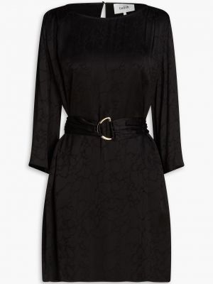 Атласное платье мини Ba&sh черное