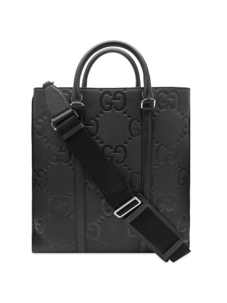 Кожаная сумка Gucci черная